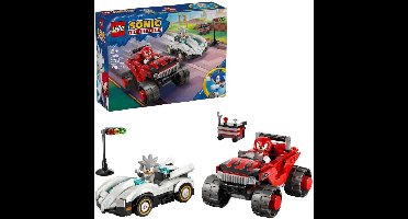LEGO Sonic the Hedgehog - Silvers auto vs. Knuckles' monstertruck Constructiespeelgoed
