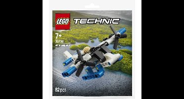 LEGO 30736 Technic Weißes Wasserflugzeug Constructiespeelgoed
