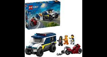 LEGO City - Politie gevangenentransport Constructiespeelgoed