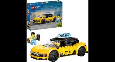 LEGO City - Gele taxi Constructiespeelgoed