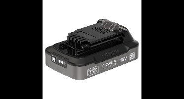 BLACK+DECKER BDL2018S-XJ 18V 2.0Ah Li-ion accu oplaadbare batterij