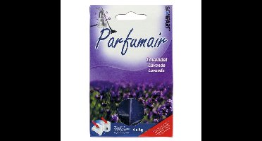 Diverse Parfumair geurparels lavendel 4x6g reinigingsmiddel