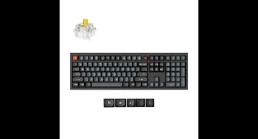 Keychron V6W-D4 8K QMK Wired Custom Mechanical Keyboard toetsenbord
