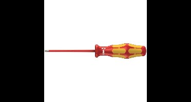 Wera 160 i VDE geïsoleerde Sleuf Schroevendraaier, 0.4 x 2.5 x 80 mm