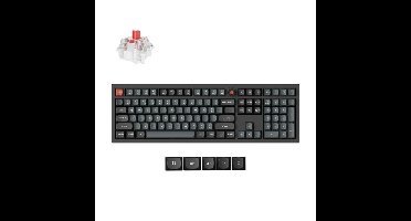 Keychron V6W-D1 8K QMK Wired Custom Mechanical Keyboard toetsenbord