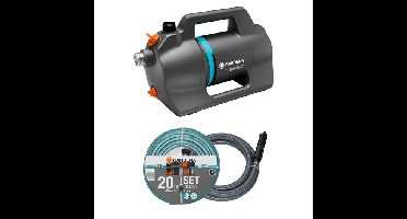 GARDENA Besproeiingspomp 5200 Silent Set met slang en aanzuigunit