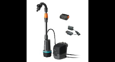 GARDENA Accu Regentonpomp 2400 ComfortAutomatic 18V P4A Gebruiksklare set incl. accu en oplader
