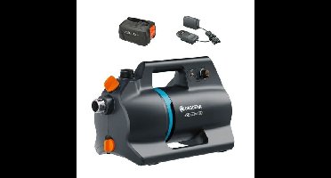 GARDENA Accu Besproeiingspomp 3000 Silent 18V P4A Gebruiksklare set incl. accu en oplader