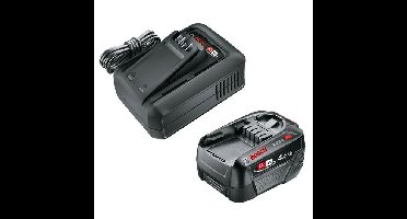 GARDENA Startkit P4A QC AL18V-44 + 1x 4,0 Ah snellader en accu set