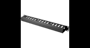 Digitus Kabelbeheerpaneel met verwijderbaar deksel voor kasten van 483 mm (19") kabelgeleiding