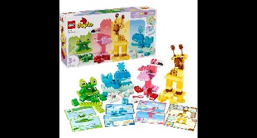 LEGO DUPLO - Dierenbouwspel Constructiespeelgoed