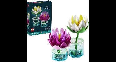 LEGO Botanicals - Waterlelies Constructiespeelgoed