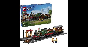 LEGO City - Vintage stoomtrein Constructiespeelgoed