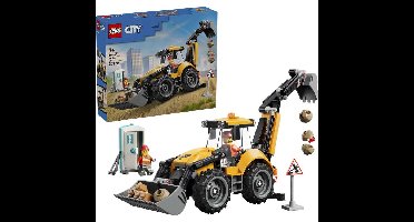 LEGO City - Gele graaflaadmachine Constructiespeelgoed