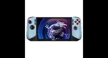 MSI Claw 8 AI+ A2VM Glacier Blue Edition handheld game console