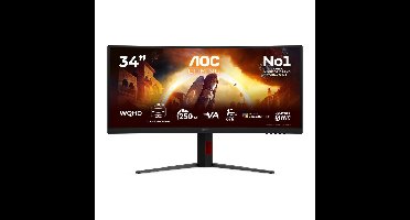 AOC CU34G4ZCA 34'' Curved gaming monitor