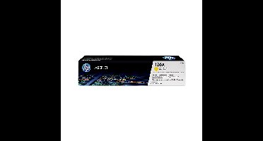 HP 126A gele LaserJet tonercartridge (CE312A)