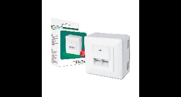 Digitus Data Wallmount CAT 6 opbouw montagedoos