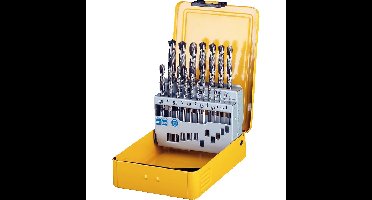 DEWALT 19-delige HSS-G DIN 338 Metaalboorcassette boorset
