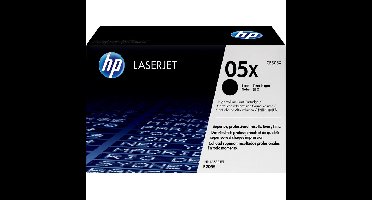 HP 05X zwarte LaserJet tonercartridge (CE505X)