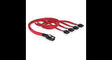 DeLOCK Mini SAS 36-Pin > 4x SATA (SFF 8087 > 4x SATA) adapter