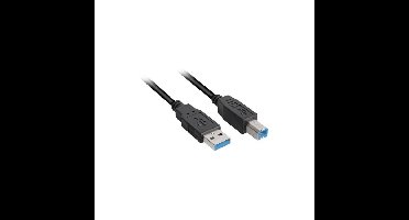 Sharkoon USB-A 3.0 > USB-B kabel