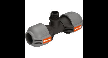 GARDENA T-stuk 25 mm x 1/2" buitendraad verbinding