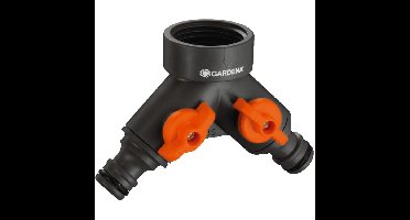 GARDENA 2-weg-waterverdeler 26,5 mm (G 3/4") kraanstuk