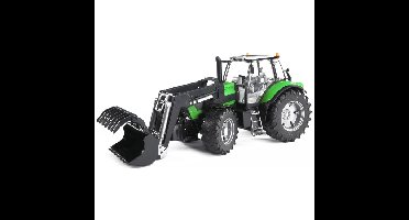 bruder Deutz Agrotron X720 met frontlader modelvoertuig