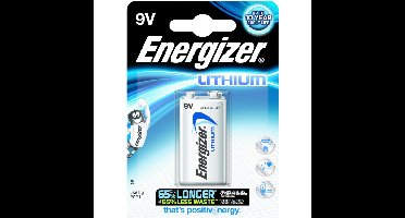 Diverse Energizer Lithium Ultra battery 9V batterij