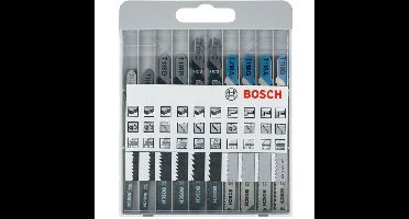 Bosch 10-delige decoupeerzaagbladenset Basic