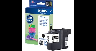 Brother Inkt - LC-221BK