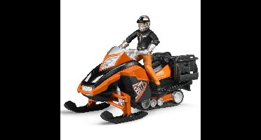 bruder bworld Sneeuwscooter met bestuurder en accessoires modelvoertuig