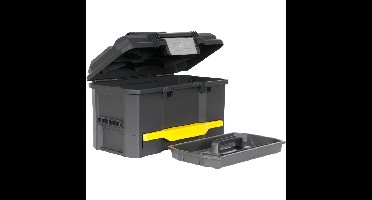Stanley Gereedschapskoffer 19" met drukslot en lade gereedschapskist