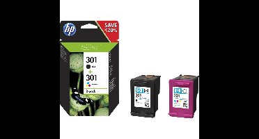 HP 301 N9J72AE - Combopack inkt