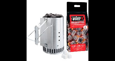 Weber Rapidfire brikettenstarterset aanmaakhulp
