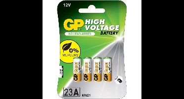 GP Alkaline A23 12V batterij - 4-pack - 23A