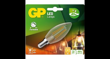 LED Mini Candle 5W E14 Filament Warm Wit