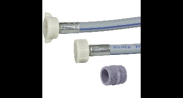 Aanvoerslang verlengset 1,5 meter voor wasmachine en vaatwasser