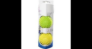 Drogerballen 2 stuks - Natuurlijke Wasdrogerballen voor Zachtere Was