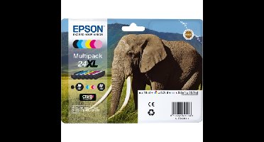 Elephant Multipack 6-colours 24XL Claria Photo HD Ink