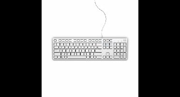 bekabeld toetsenbord - KB216 - VS internationaal (QWERTY) - wit