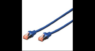 DK-1644-020-B-10 netwerkkabel Blauw 2 m Cat6 S/FTP (S-STP)