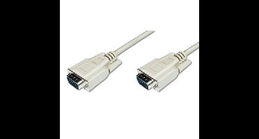 AK-310100-018-E VGA kabel 1,8 m VGA (D-Sub) Beige