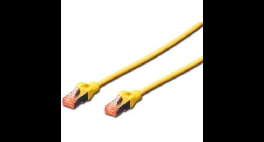 DK-1644-030-Y-10 netwerkkabel Geel 3 m Cat6 S/FTP (S-STP)