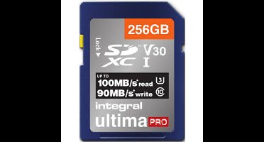 Ultima Pro SDXC V30 256GB geheugenkaart 100MB/s