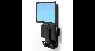 61-080-085 flat panel bureau steun 61 cm (24") Zwart Muur