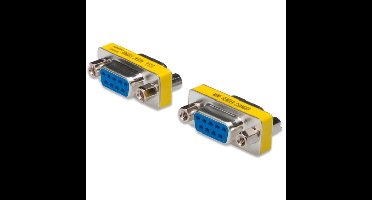 AK-610506-000-I tussenstuk voor kabels D-Sub Geel