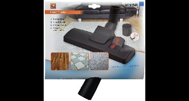 combimond 32 + 35 mm omschakelbaar voor vloerbedekking en harde vloeren