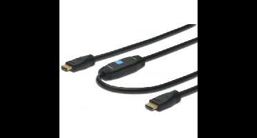 AK-330118-100-S HDMI kabel 10 m HDMI Type A (Standaard) Zwart